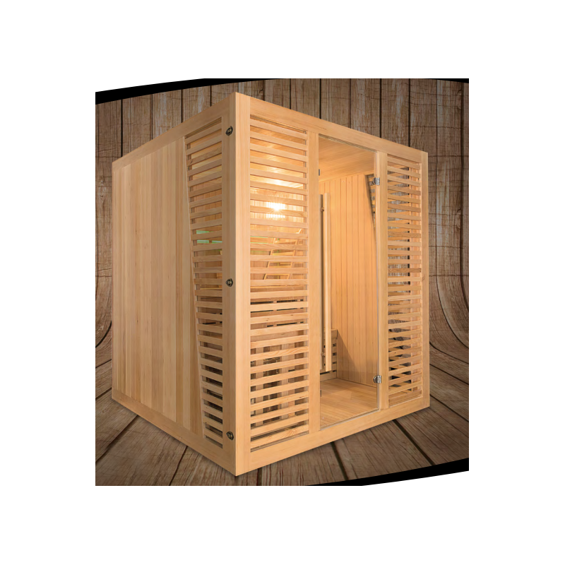 Sauna Venetian 2/3 places Pack complet