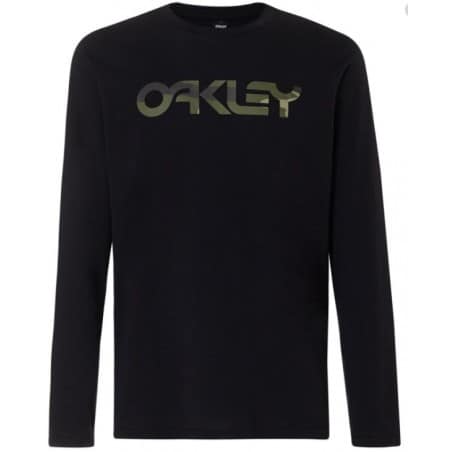 T-shirt Mark II L/S Tee Blackout - Oakley