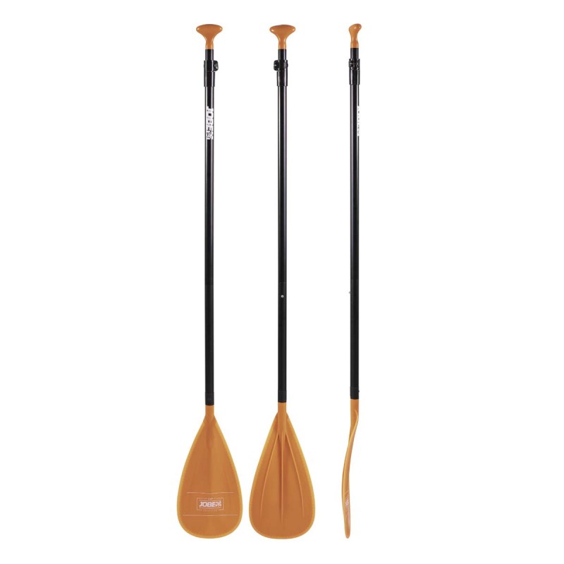 Pagaie pour paddle en aluminium 3 pièces orange - Jobe