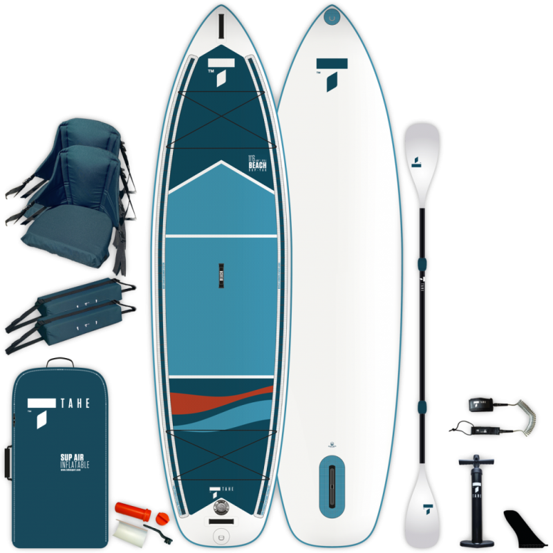 Paddle Sup-Yak Beach gonflable 11'6 + Pack Kayak - Tahe