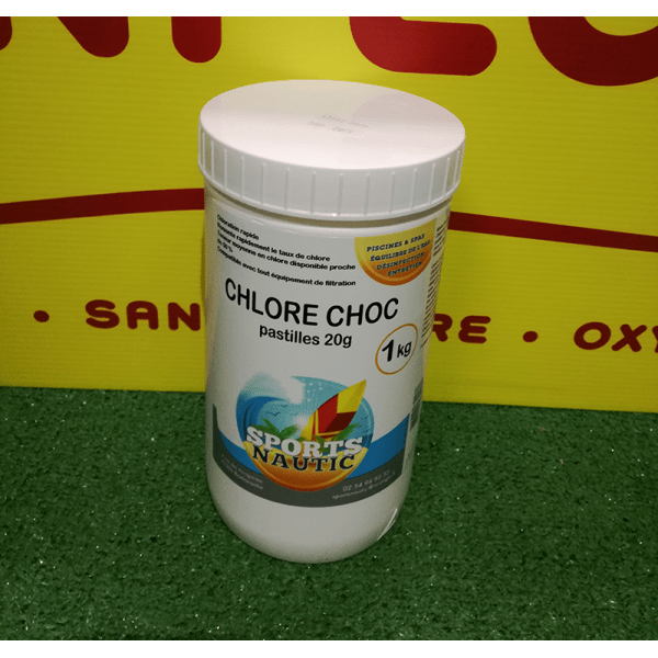 Chlore choc 20g 1 KG