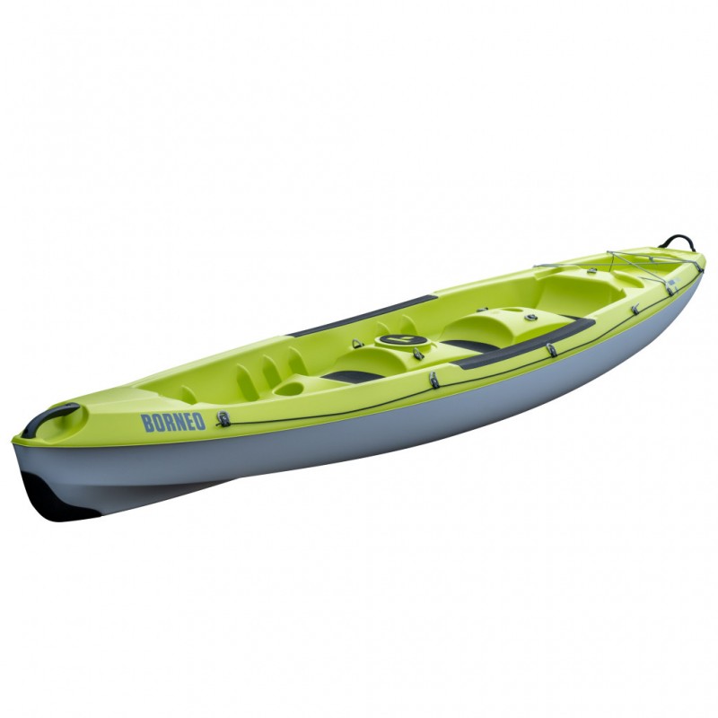 Kayak Rigide Borneo Vert Pack + Pagaies & Dosserets - Tahe