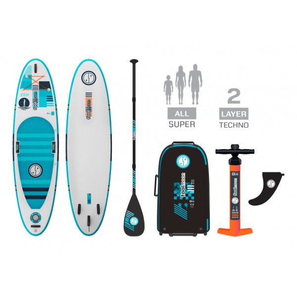 Paddle Gonflable Zen 10.6 Pack SUP - FoolMoon