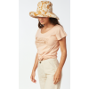 T-shirt à manches courtes Playabella Graphic Dusty Pink - Femme - Ric Curl