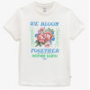T-Shirt VANS Eco Positivity SS BFF TEE Marshmallow - Enfant  Blanc