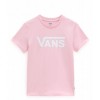 T-Shirt VANS WM Flying V Crew Tee Orchid Pink - Femme Rose