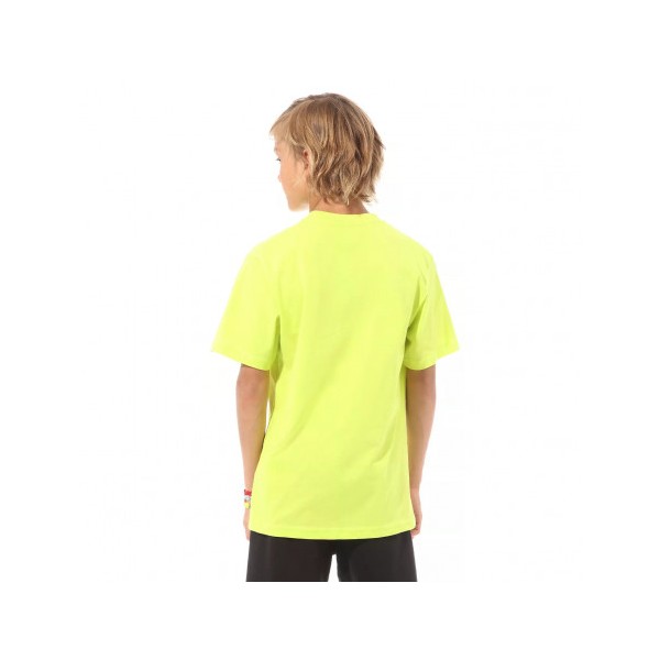 T-Shirt By VANS Classic Sulphur Spring/Black - Enfant Jaune