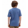 T-Shirt VANS By Otw Logo Fill Boys True Navy-Chili Pepper - Homme Bleu - Taille : M