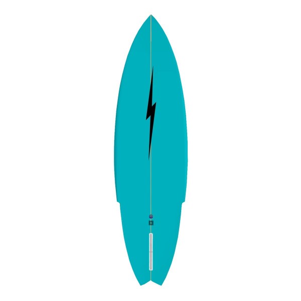 Surfboard Bolt Mat Stinger Cyan