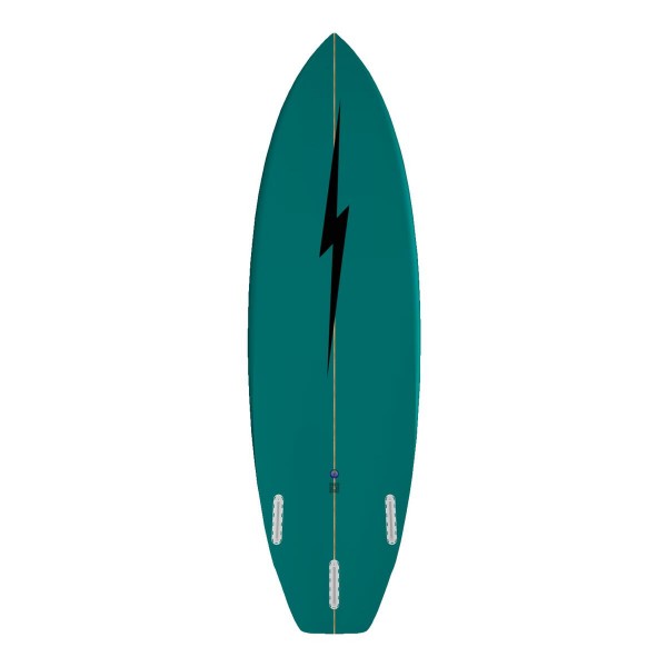 Surfboard Bolt Mat shortboard Beryl Green