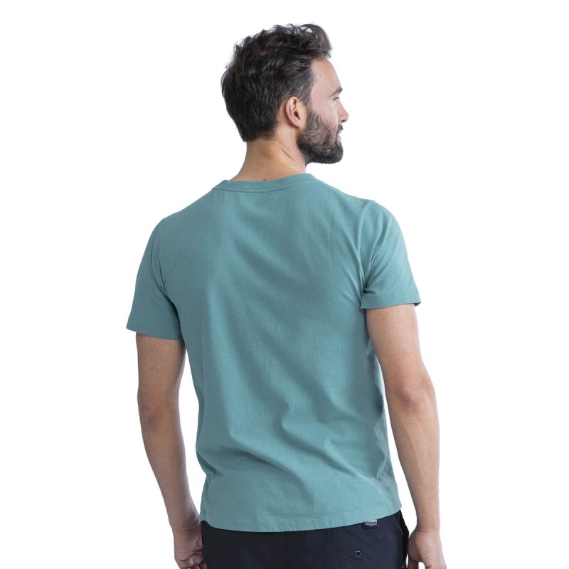T-shirt casual vintage teal homme jobe