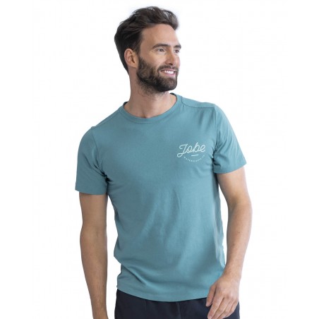T-shirt casual vintage teal homme jobe