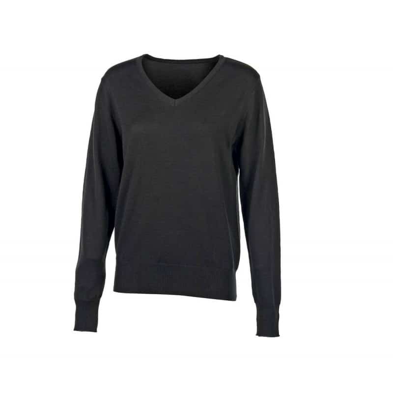 Pull Manches Longues Col V Femme - Pen Duick